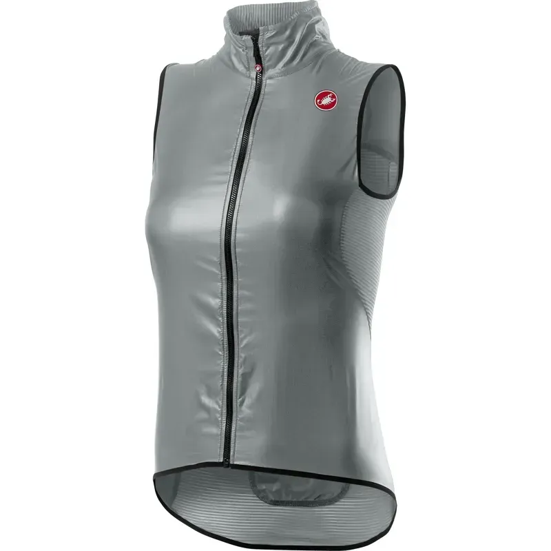 Castelli Aria Womens Vest in Silver