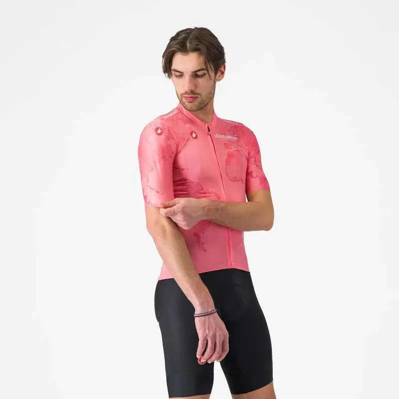 Castelli Giro108 Competizione 3 Jersey in Rosa Giro