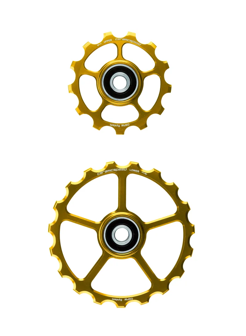 CeramicSpeed No Cage 13+19T OSPW In Gold