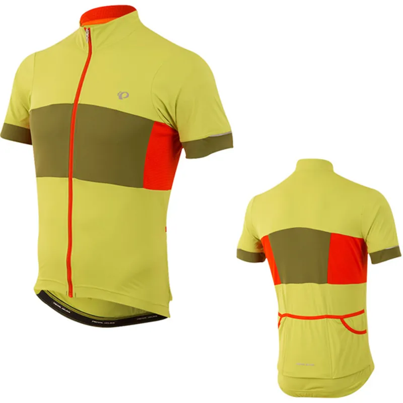 Pearl Izumi Elite Escape Semi Form Mens Jersey in Yellow