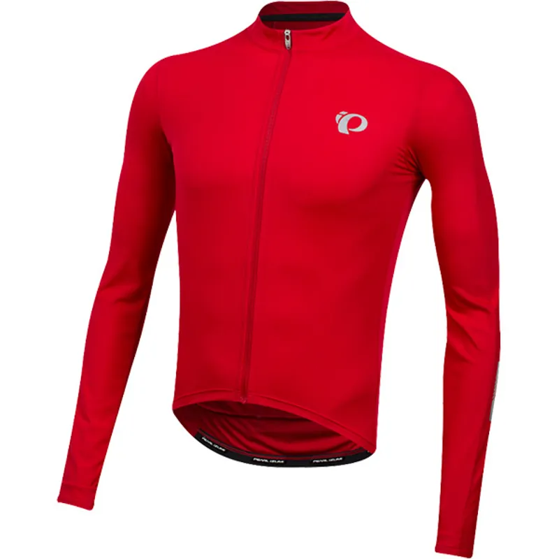 Pearl Izumi Select Pursuit Long Sleeved Mens Jersey in Red
