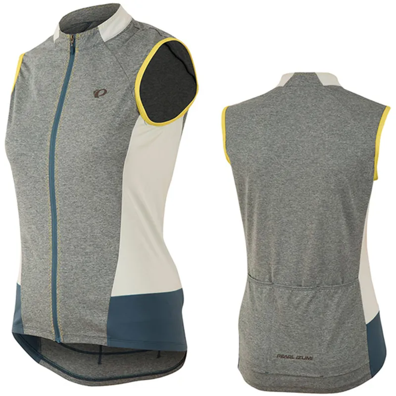 Pearl Izumi Select Escape Sleeveless Womens Jersey in Grey