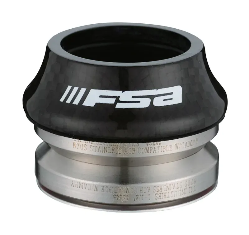 FSA Orbit CF Integrated 1.1/8 Aheadset W/8.7mm cap in Black