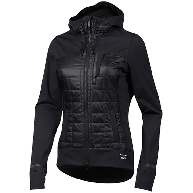 Pearl Izumi Versa Quilted Womens Hoody in Black
