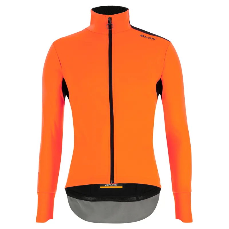Santini Vega Extreme Windproof Jacket in Orange