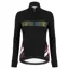 Santini Coral Raggio Windproof Womens Jacket in Black