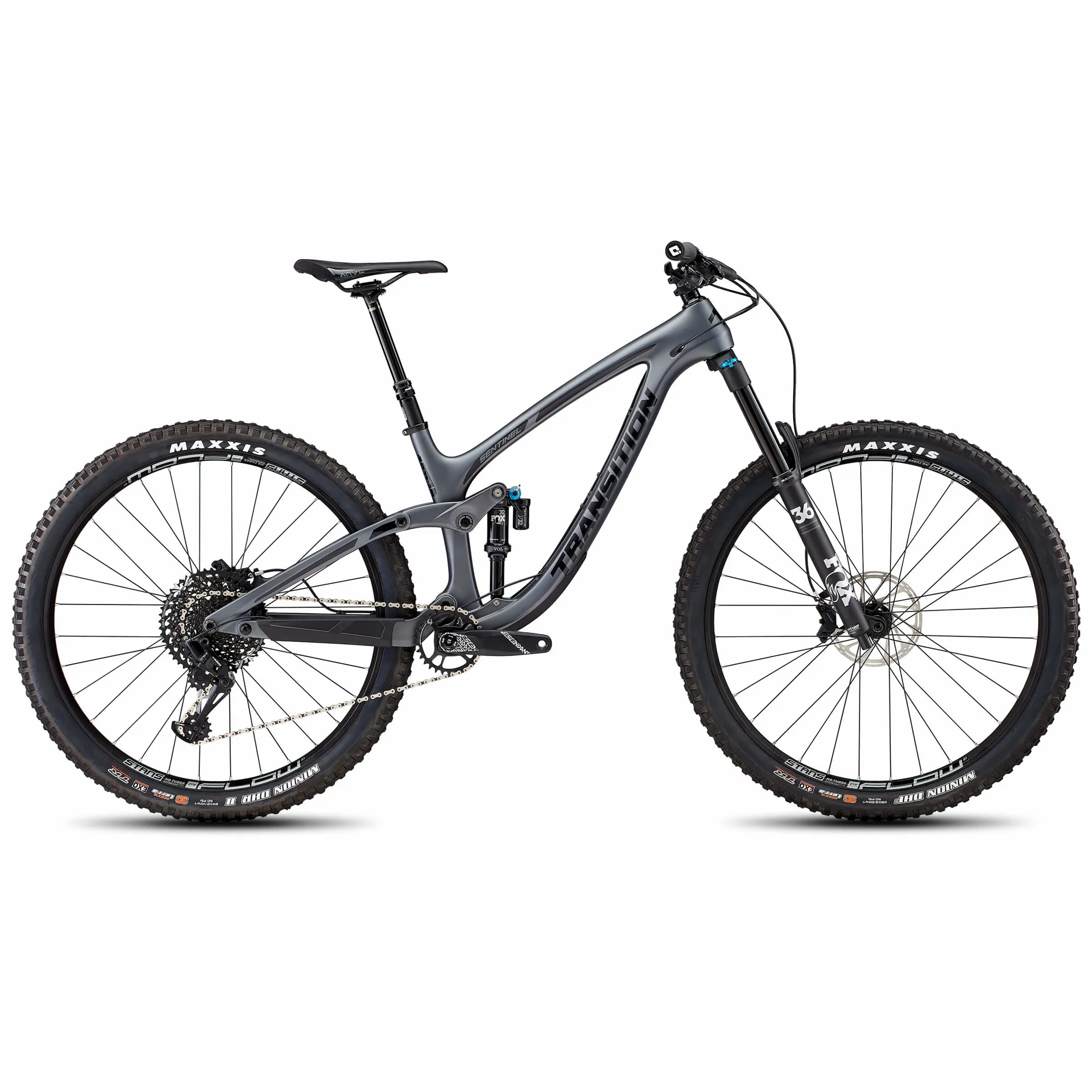 2020 Transition Sentinel Carbon GX FS Mountain Bike in Grey