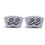 Cane Creek EE Brake Coloured Logo Badge Pair in Grey