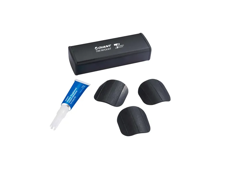 2020 Giant Patch Kit and Super Glue For Slik Tyre Repair in Black