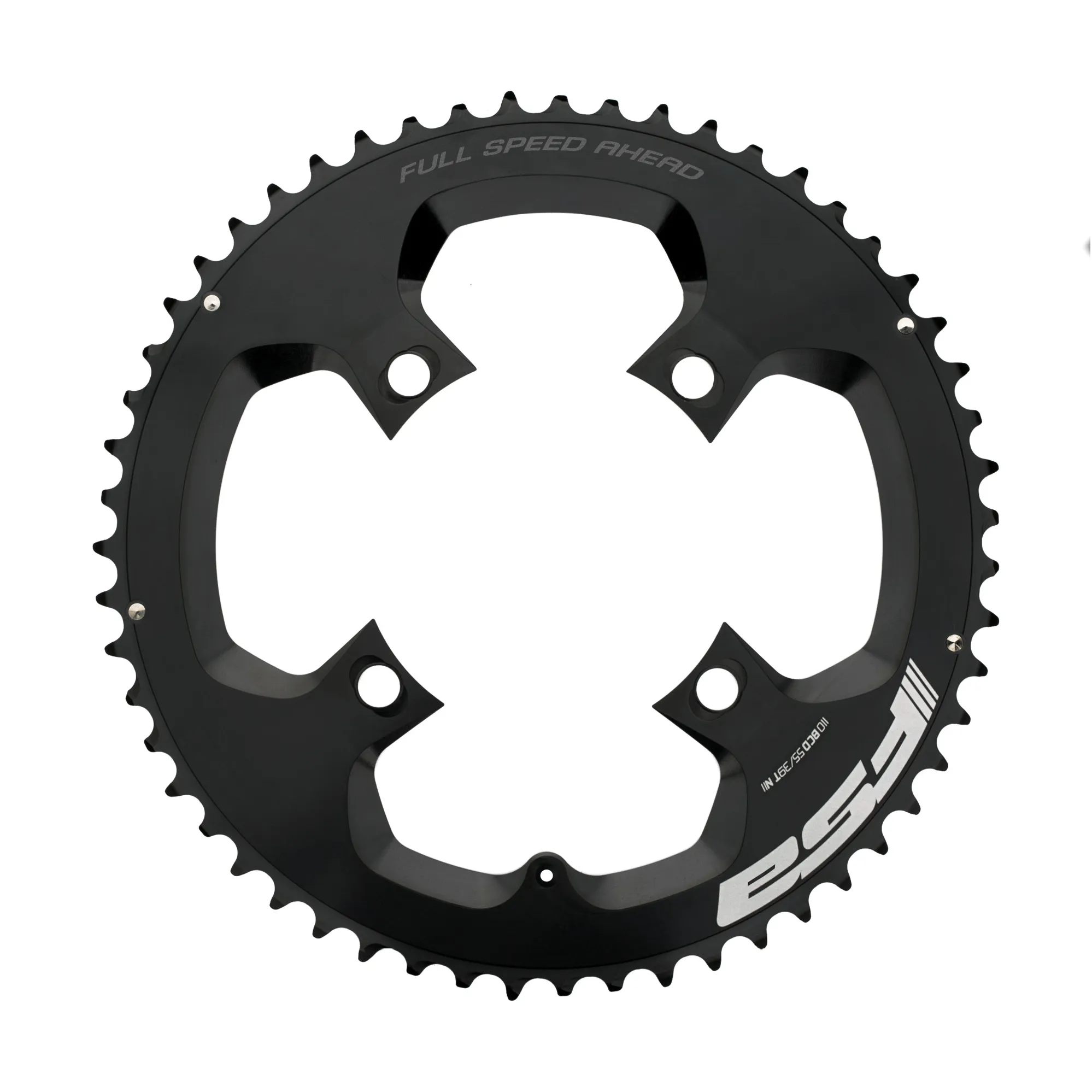 Fsa Chain Rings FSA Powerbox Carbon Road Chainring in Black
