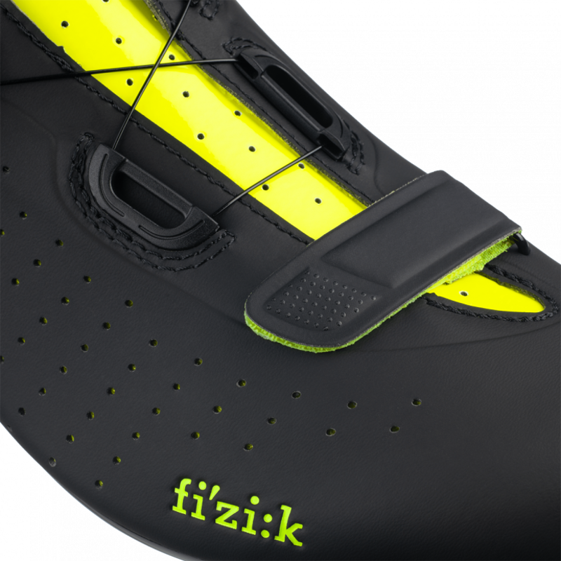 Fizik R5 Tempo Overcurve Road Shoes in Black/Yellow-5