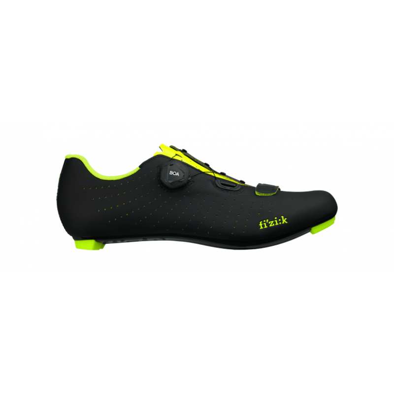Fizik R5 Tempo Overcurve Road Shoes in Black/Yellow