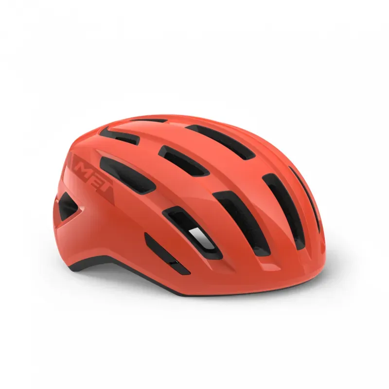 Met Miles Mips Helmet in Coral/Black