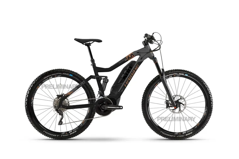 2020 Haibike Sduro Fullseven Lt Electric FS Mountain Bike in Black