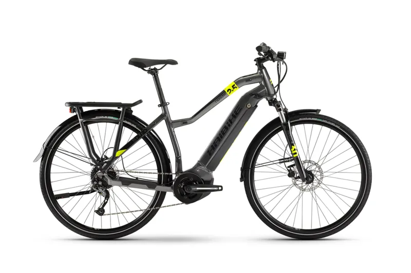 2020 Haibike Sduro Trekking Womens Electric Hybrid Bike in Grey