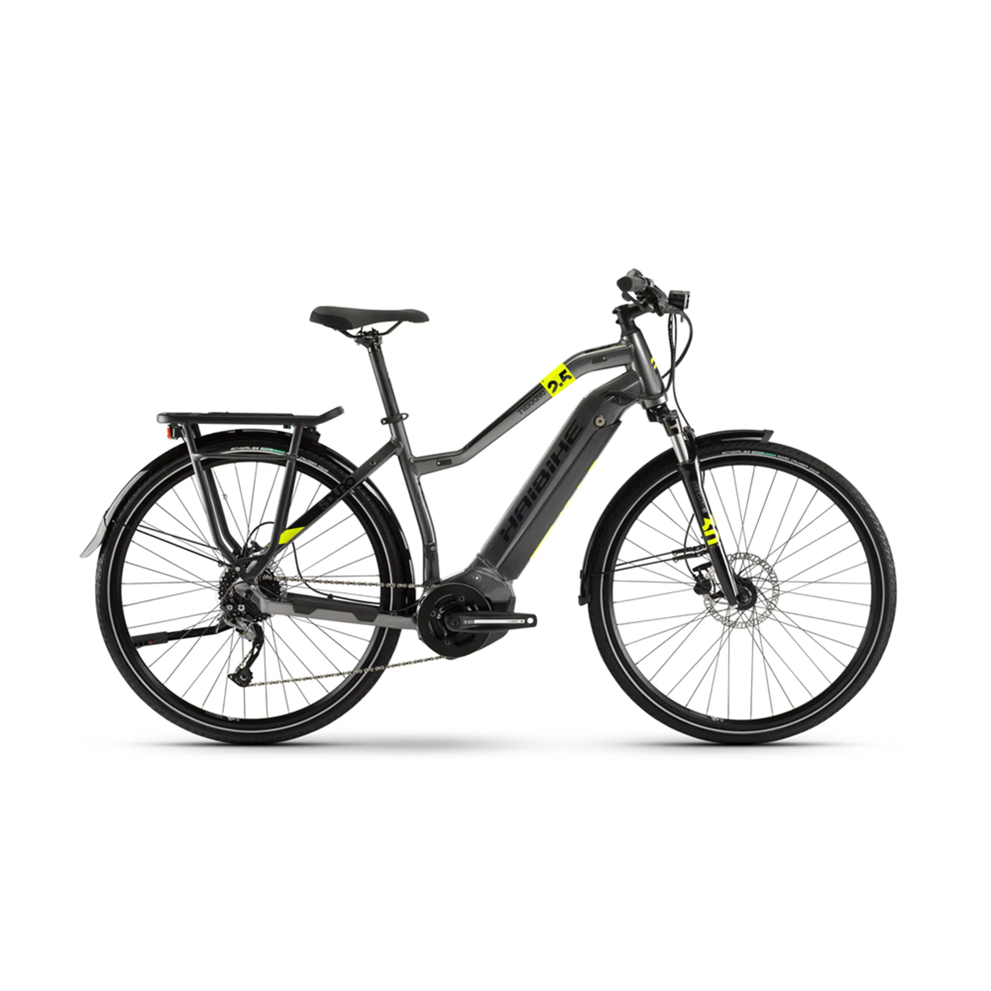 2020 Haibike Sduro Trekking Womens Electric Hybrid Bike in Grey