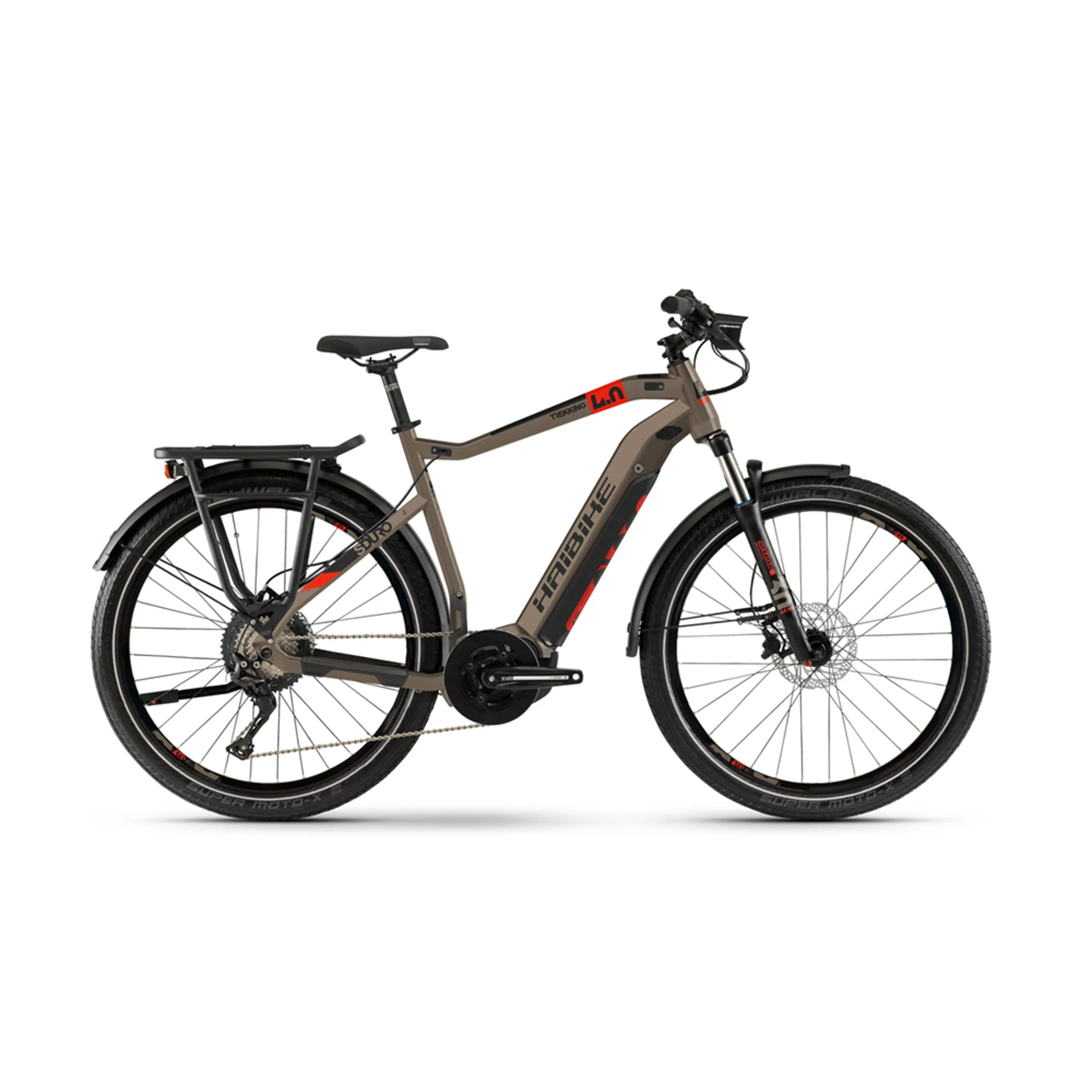 2020 Haibike Sduro Trekking Electric Hybrid in Brown