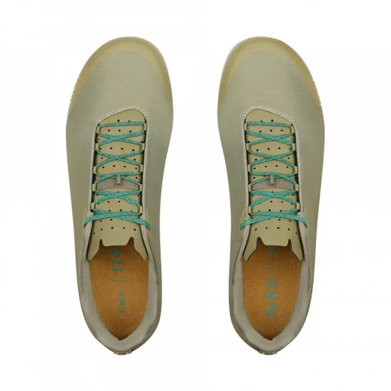 Fizik Tempo Beat Shoes in Sage Green/Desert-5