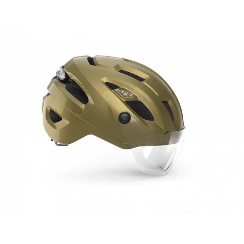 Met Intercity Mips Helmet in Gold