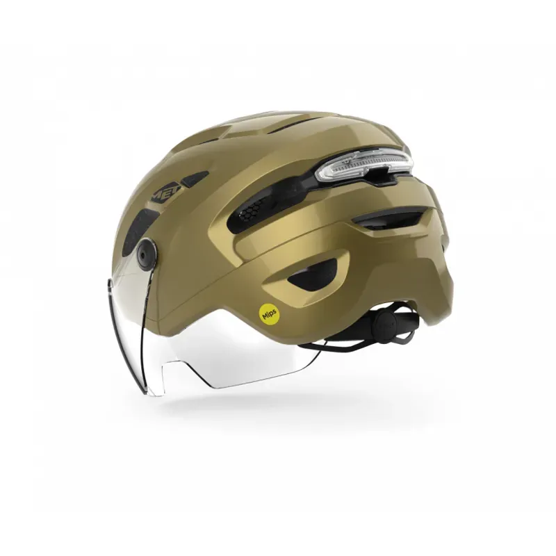 Met Intercity Mips Helmet in Gold-2