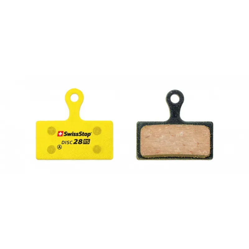 Swissstop Disc 28 RS Shimano XTR/XT Brake Pads in Yellow