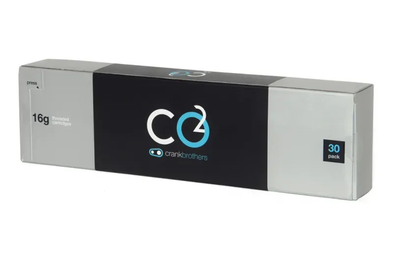 CO2 Cartridge 20g Bulk Pack Silver/Black