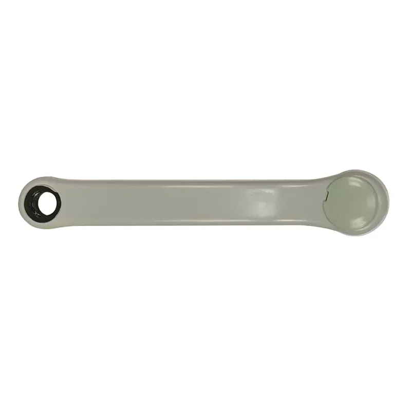 Oxford Plastic Coated Cotterless Steel 170mm LH Crankarm in Grey