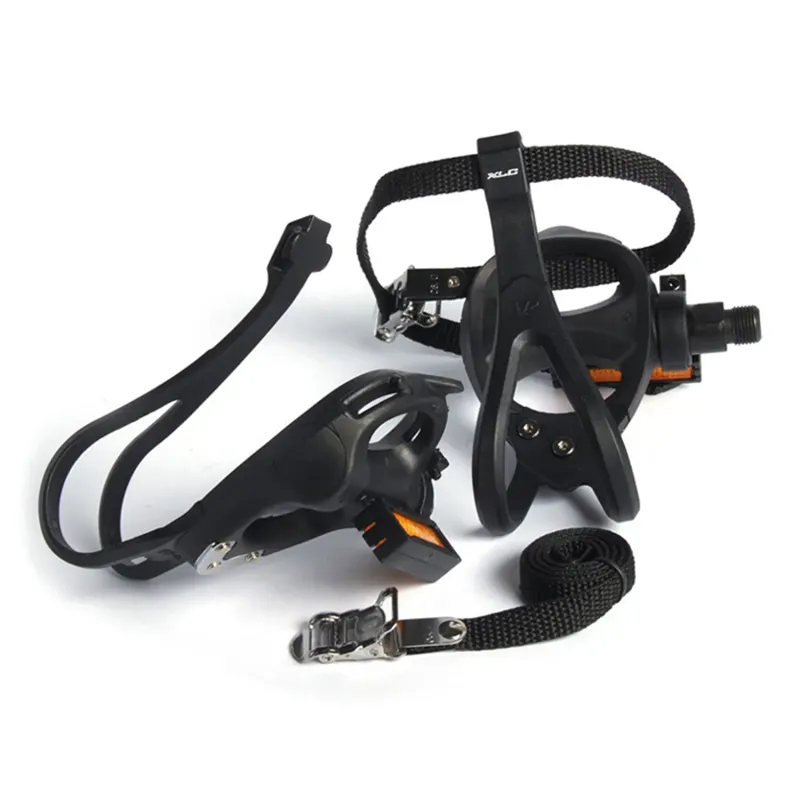 XLC Cycle Road Pedals And Toe Straps