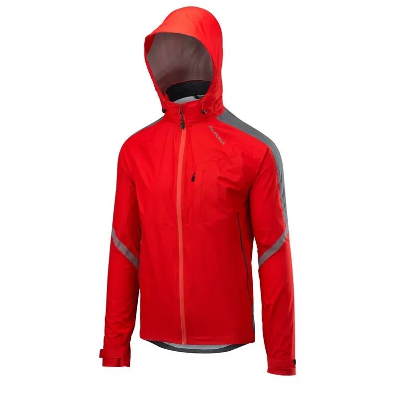 Altura Nightvision Cyclone Waterproof Jacket In Red