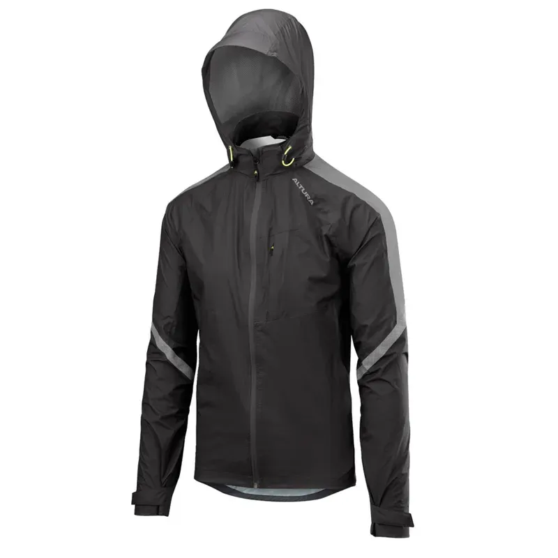 Altura Nightvision Cyclone Waterproof Jacket In Black