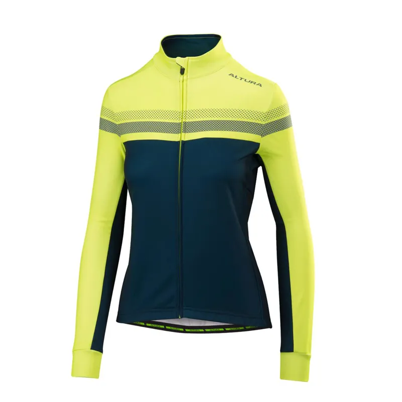 Altura Nightvision Long Sleeve Womens Jersey in Yellow