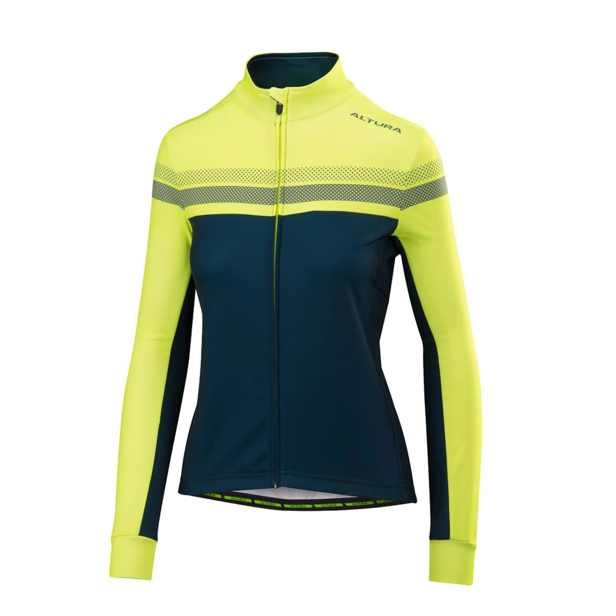Altura Nightvision Long Sleeve Womens Jersey in Yellow