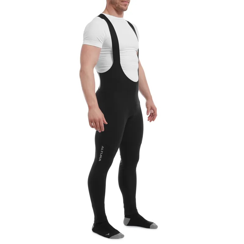 2021 Altura Men's Progel Plus Thermal Bibtights in Black