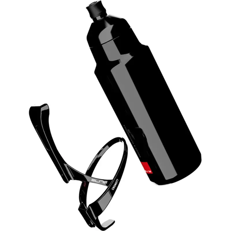 Elite Crono TT Aero Water Bottle Kit Including Carbon Cage
