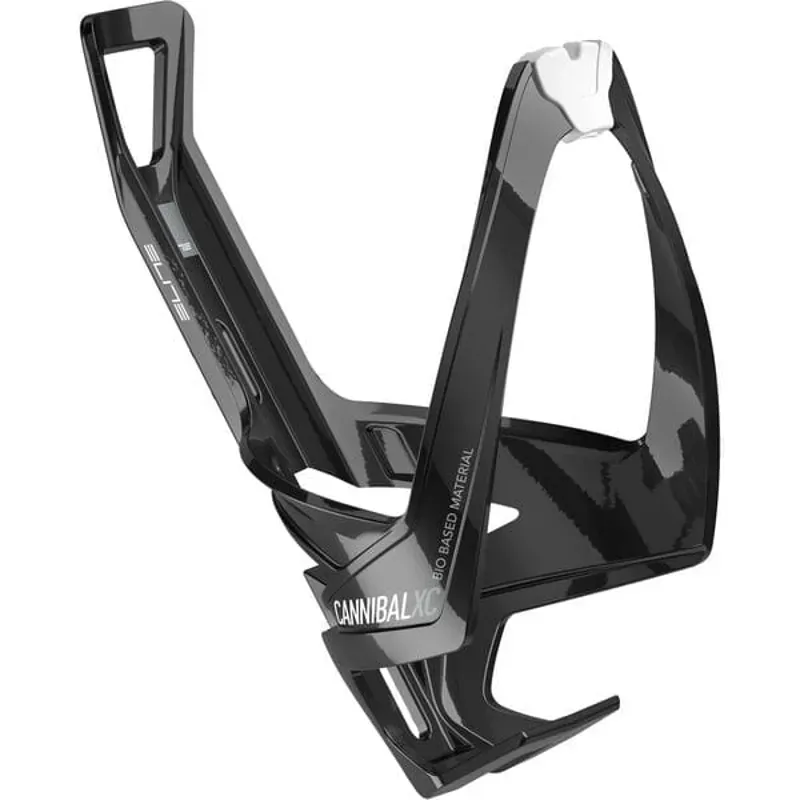 Elite Cannibal XC Bio Bottle Cage In Black/White