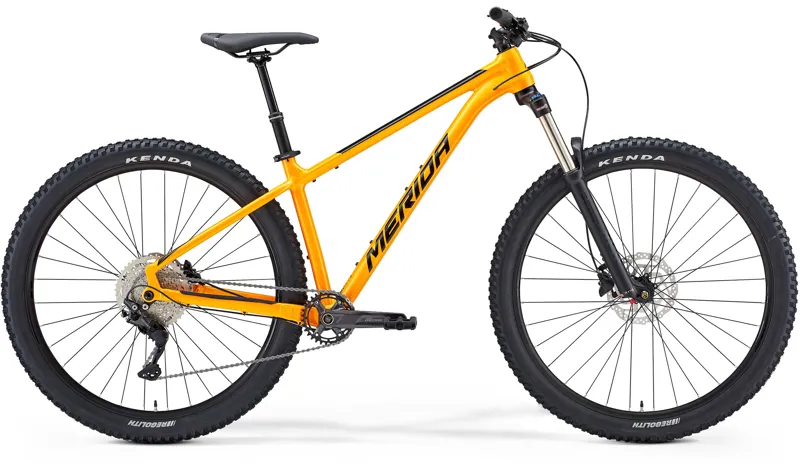 2021 Merida Big Trail 400 Mountain Bike in Orange