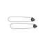 Sidi Tecno 3 Push Dial Replacement Buckles in Black