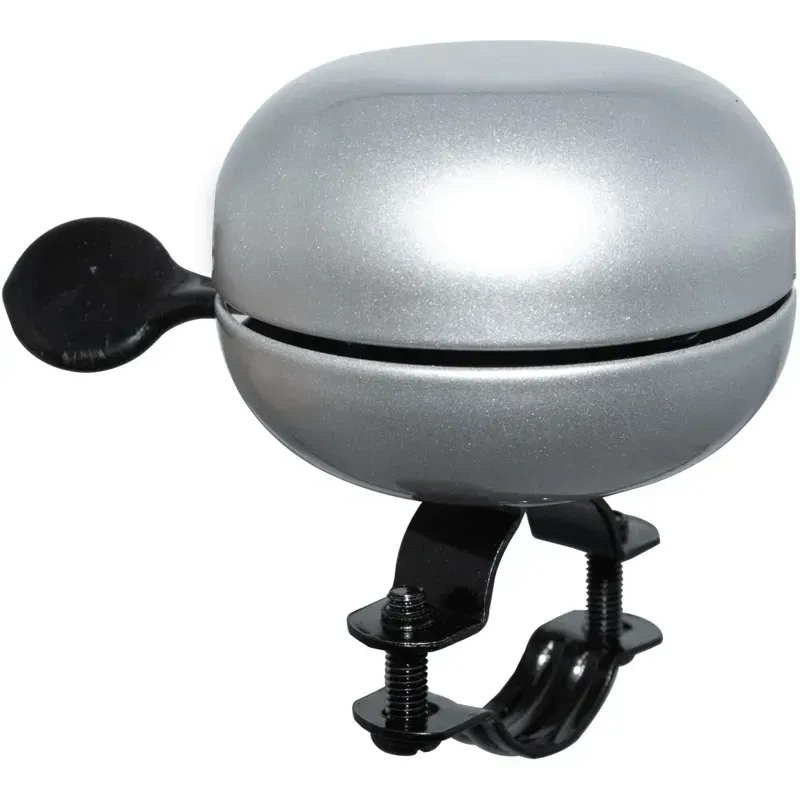M Part Ding Dong 22.2mm Bicycle Bell in Silver-1
