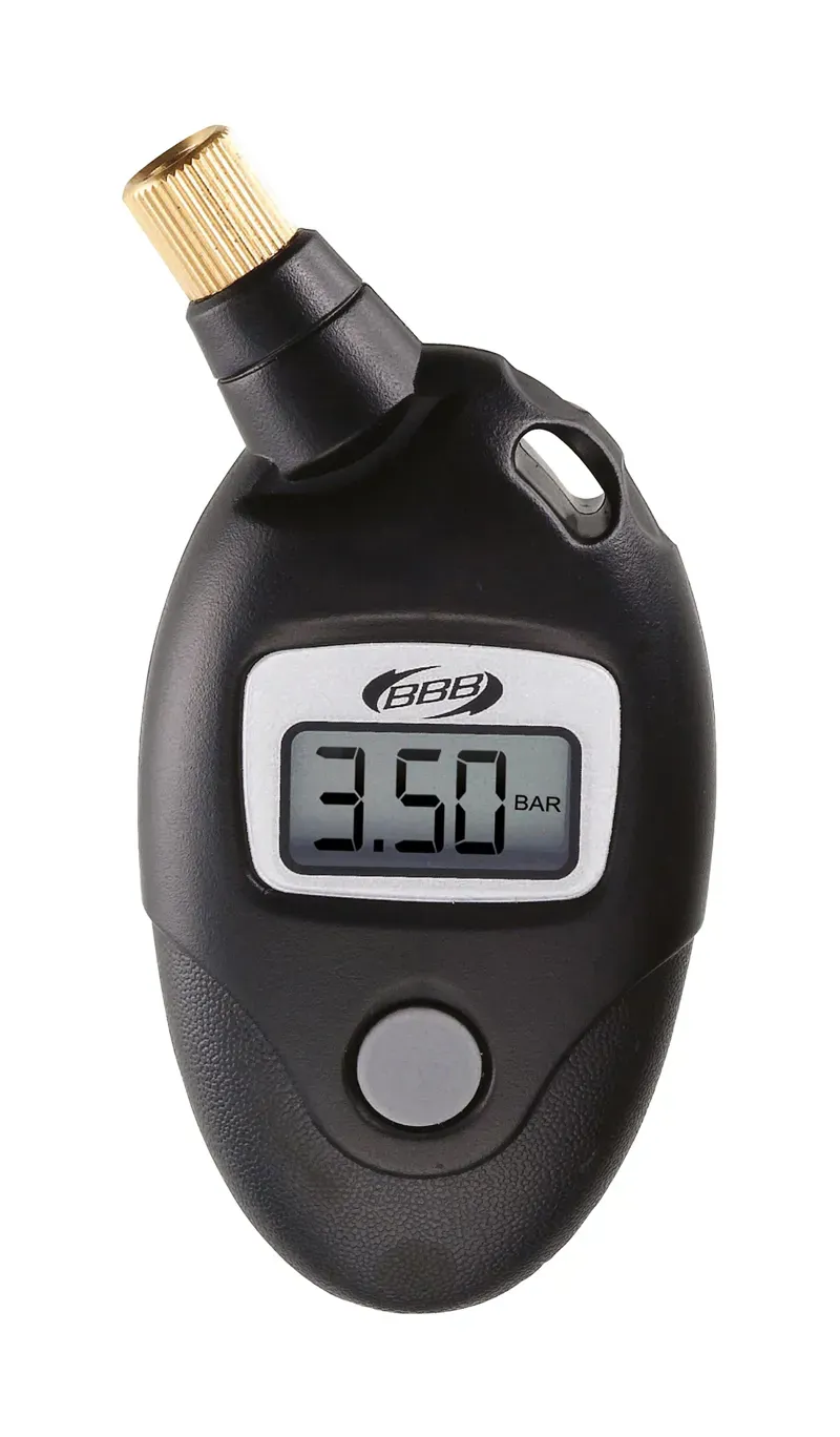 BBB PressureGauge Tire Pressure Meter in Black