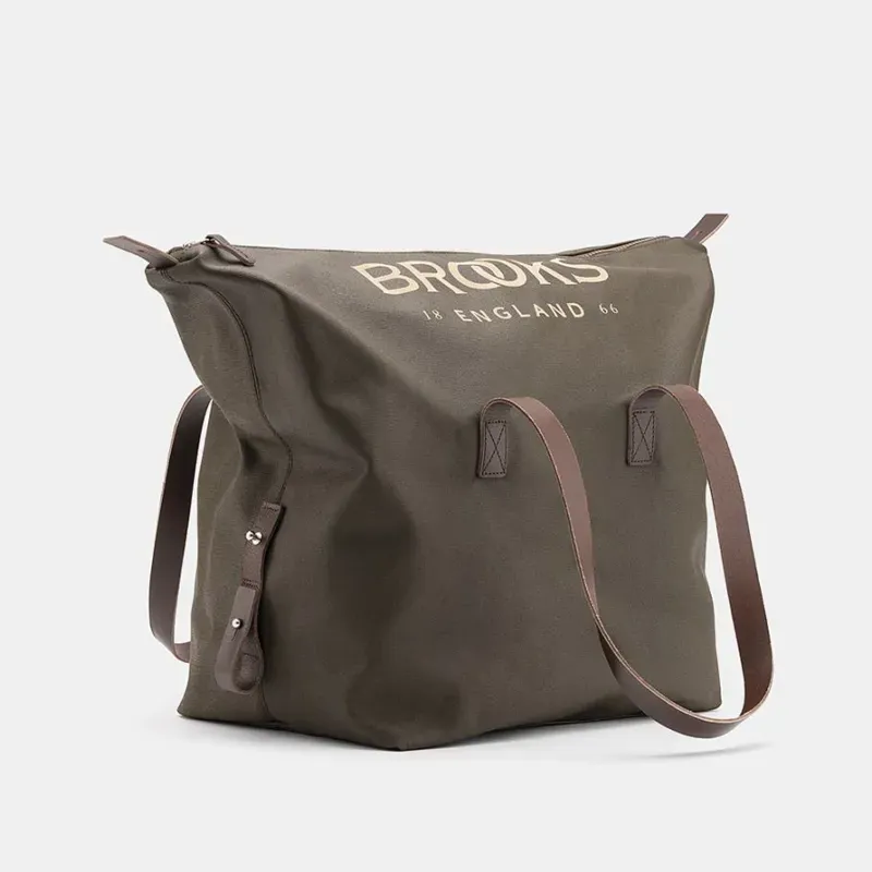 Brooks Camden 22-litre Tote Bag in Moss-6