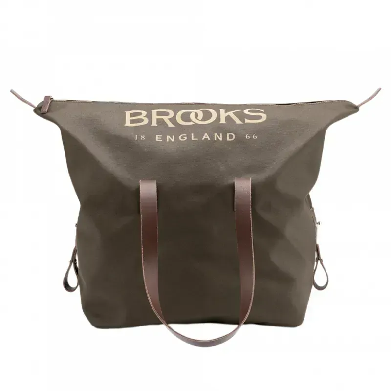 Brooks Clapham 26-litre Tot Bag in Moss