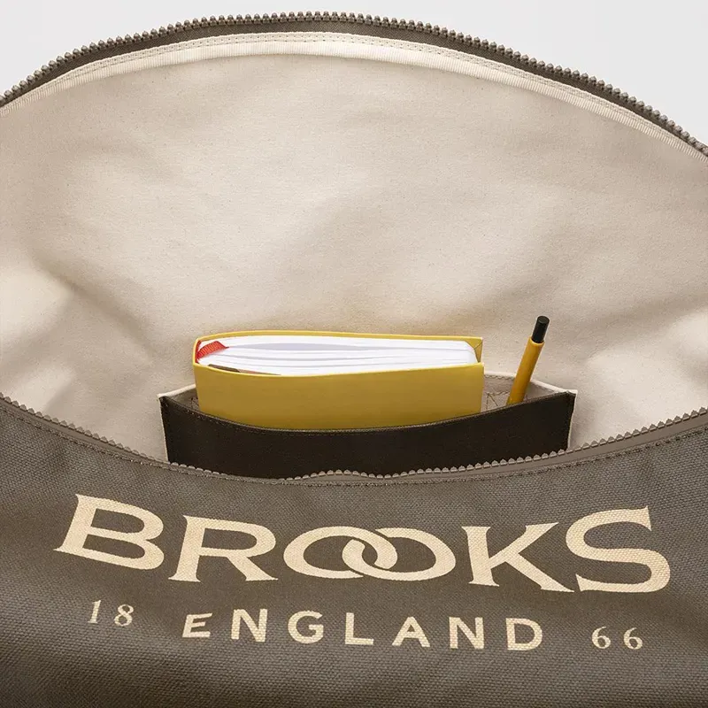 Brooks Clapham 26-litre Tot Bag in Moss-6