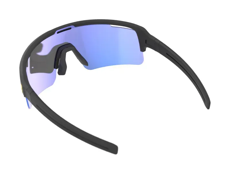 BBB BSG-65 Fuse Photochromic Sport Glasses in Black/Blue MLC PH-1