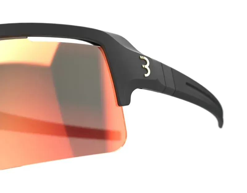 BBB BSG-65 Fuse Photochromic Sport Glasses in Black/Red MLC PH-5