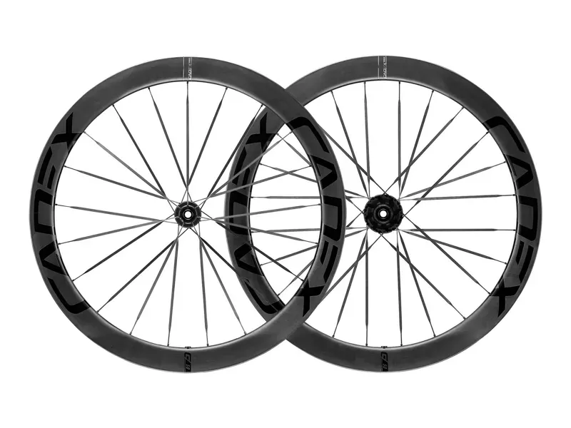 Cadex 50 Ultra Hookless Disc Brake Campagnolo Wheelset in Black