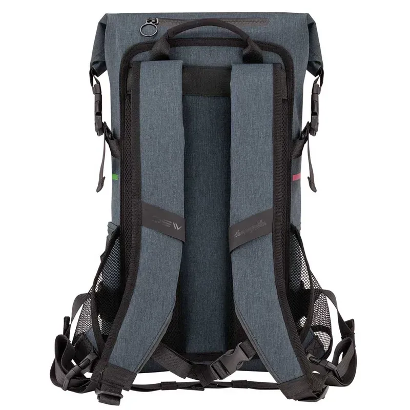 Campagnolo Roll Top Cycling Backpack in Blue-1