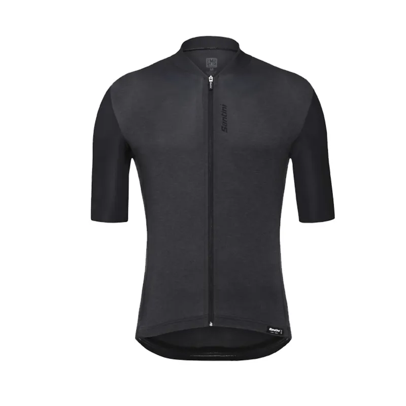 Santini 365 Classe Short Sleeve Jersey in Black