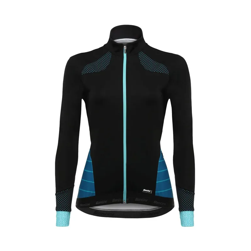 Santini Fashion Coral Womens Winter Jacket in Blue