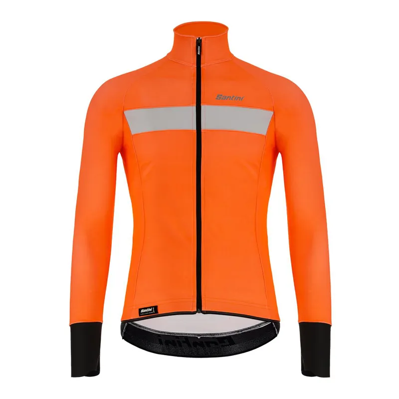 Santini Vega H2O Mens Jacket in Orange