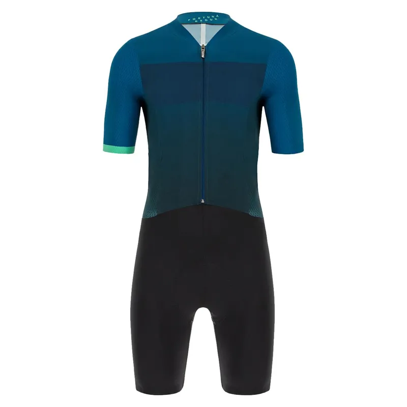 Santini Redux Fortuna Mens Skin Suit in Black